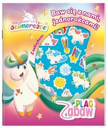 Książka PLAC ZABAW Baw się z nami, jednorożcami! zeszyt zadań
