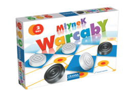 Gra logiczna WARCABY MŁYNEK