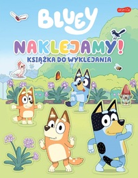 Książka BLUEY Naklejamy! książka do naklejania