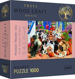 Puzzle 1000 drewniane Psia przyjaźń Puzzle 1000 drewniane Psia przyjaźń