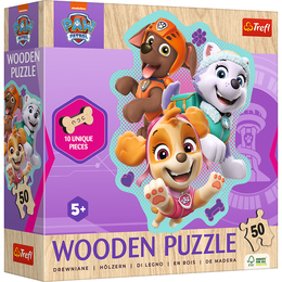 Puzzle 50 drewniane Wesoła gromadka piesków PSI PATROL Puzzle 50 drewniane Wesoła gromadka piesków PSI PATROL