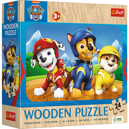 Puzzle 24 drewniane Urocza psia ekipa PSI PATROL Puzzle 24 drewniane Urocza psia ekipa PSI PATROL