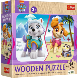 Puzzle 24 drewniane Dziewczęcy Psi Patrol Puzzle 24 drewniane Dziewczęcy Psi Patrol