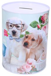 Mega duża skarbonka puszka PIESKI KOTKI Mega duża skarbonka puszka PIESKI KOTKI