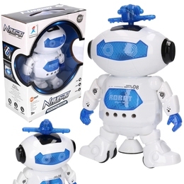 Tańczący robot kosmiczny na baterie z muzyką Tańczący robot kosmiczny na baterie z muzyką