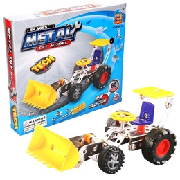 Mały konstruktor ŁADOWARKA 80el metal