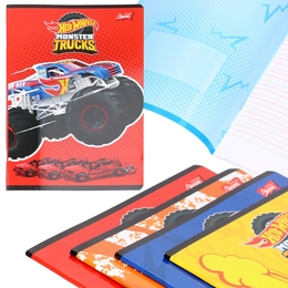 Zeszyt 16 kartek linia dwukolorowa HOT WHEELS