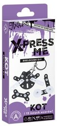 Brelok do skręcania DIY - Kot X-Press Me