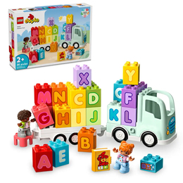 Klocki Lego Duplo Ciężarówka z alfabetem
