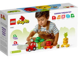 Klocki LEGO DUPLO Traktor z warzywami i owocami