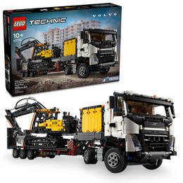 Klocki LEGO TECHNIC Ciężarówka Volvo FMX i koparka EC230 Klocki LEGO TECHNIC Ciężarówka Volvo FMX i koparka EC230