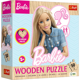 Puzzle 50 drewniane Ulubiona modna BARBIE Puzzle 50 drewniane Ulubiona modna BARBIE