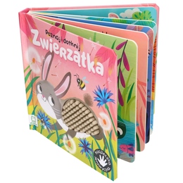 Sensoryczna książka ZWIERZĄTKA poznaj i dotknij