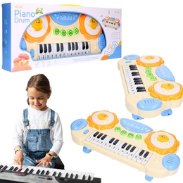 Pianinko dla dzieci na nóżkach, organki z funkcjami