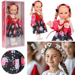 Lalka w stroju ludowym, mówi śpiewa PL, strój góralski Lalka w stroju ludowym, mówi śpiewa PL, strój góralski