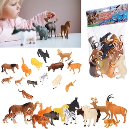 Figurki ZWIERZĘTA różne - ZOO