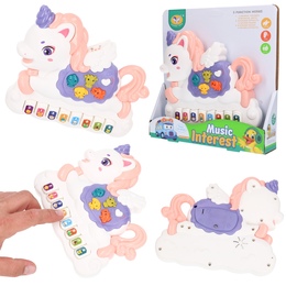 Muzyczne pianinko KONIK JEDNOROŻEC Muzyczne pianinko KONIK JEDNOROŻEC