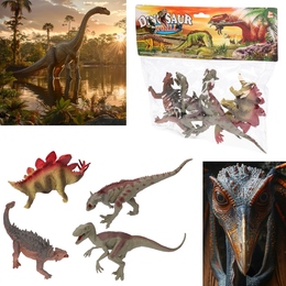 Figurki DINOZAURY zestaw Jurajski Park