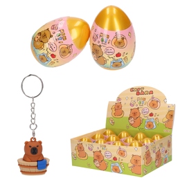 Jajko niespodzianka brelok kapibara honey