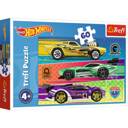 Puzzle 60 Hot Wheels wyścig Puzzle 60 Hot Wheels wyścig