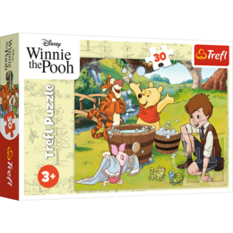 Puzzle 30 Dzień z Puchatkiem