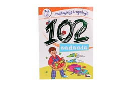 Książeczka 102 ZADANIA 7-8 lat rozwiązuję i zgaduję - zeszyt zadań