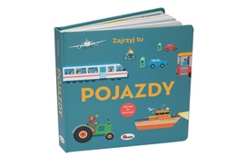 Książka POJAZDY Zajrzyj tu Książeczka z okienkami