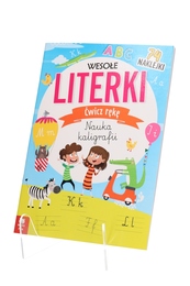 Książka Wesołe literki - nauka KALIGRAFII