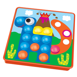 Układanka guziczkowa mozaika Smily Play