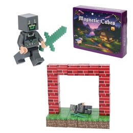 Klocki magnetyczne przestrzenne KOSTKI MAGNETYCZNE 108el