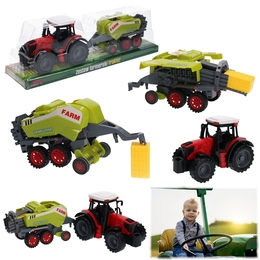 Traktor z prasą koskującą CIUKARKA