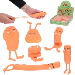 Gniotek antystresowy BRAIN ludzik postać ROT