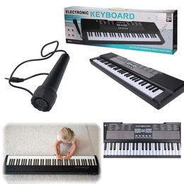 Elektryczne organy pianinko keyboard 61 klawiszy