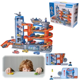 PARKING garaż 3 poziomy - auta, helikopter