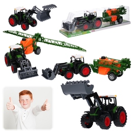 Traktor z przyczepą TUR opryskiwacz