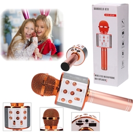 Bezprzewodowy mikrofon KARAOKE USB