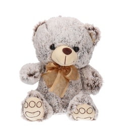 Maskotka MIŚ Z KOKARDKĄ 24cm