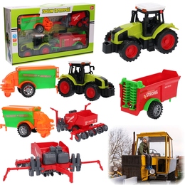 Traktor zestaw z maszynami ZESTAW FARMERSKI