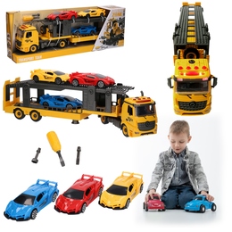 Auto do skręcania POMOC DROGOWA z dźwiękami LAWETA