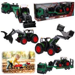 Auto LAWETA pomoc drogowa z dźwiękami TRANSPORTER i TRAKTOR