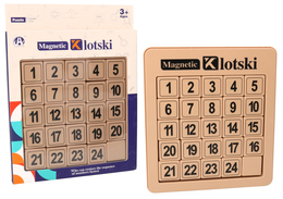 Liczbowa układanka przesuwanka KLOTSKI