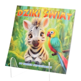 Kolorowanka DZIKI ŚWIAT 30 kartek super zabawy