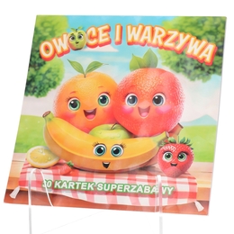 Kolorowanka OWOCE i WARZYWA 30 kartek super zabawy
