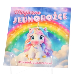 Kolorowanka MAGICZNE JEDNOROŻCE 30 kartek super zabawy