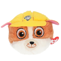 Piłka maskotka RUBBLE psi Patrol - BEANIE BOUNCERS