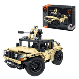 Klocki uzbrojony pojazd terenowy na radio 370el iM.MASTER auto 8022