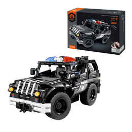 Klocki pojazd terenowy SWAT na radio 355el iM.MASTER auto 8026