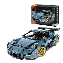 Klocki duże super auto niebieskie 1221el iM.MASTER 9811