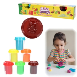 CIASTOMASA 6 KOLORÓW masa plastyczna