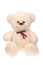 Maskotka MIŚ Z KOKARDKĄ 45cm